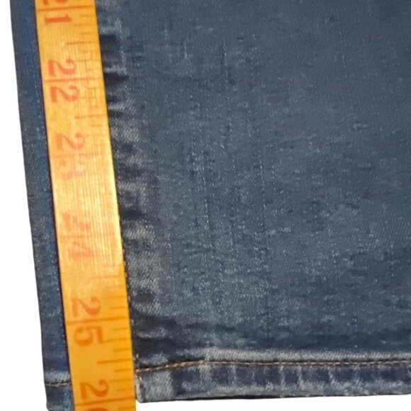 Madewell Stovepipe Jeans Size 26 Blue Denim Cotton Blend Mid-Rise Relaxed Fit - Picture 8 of 10